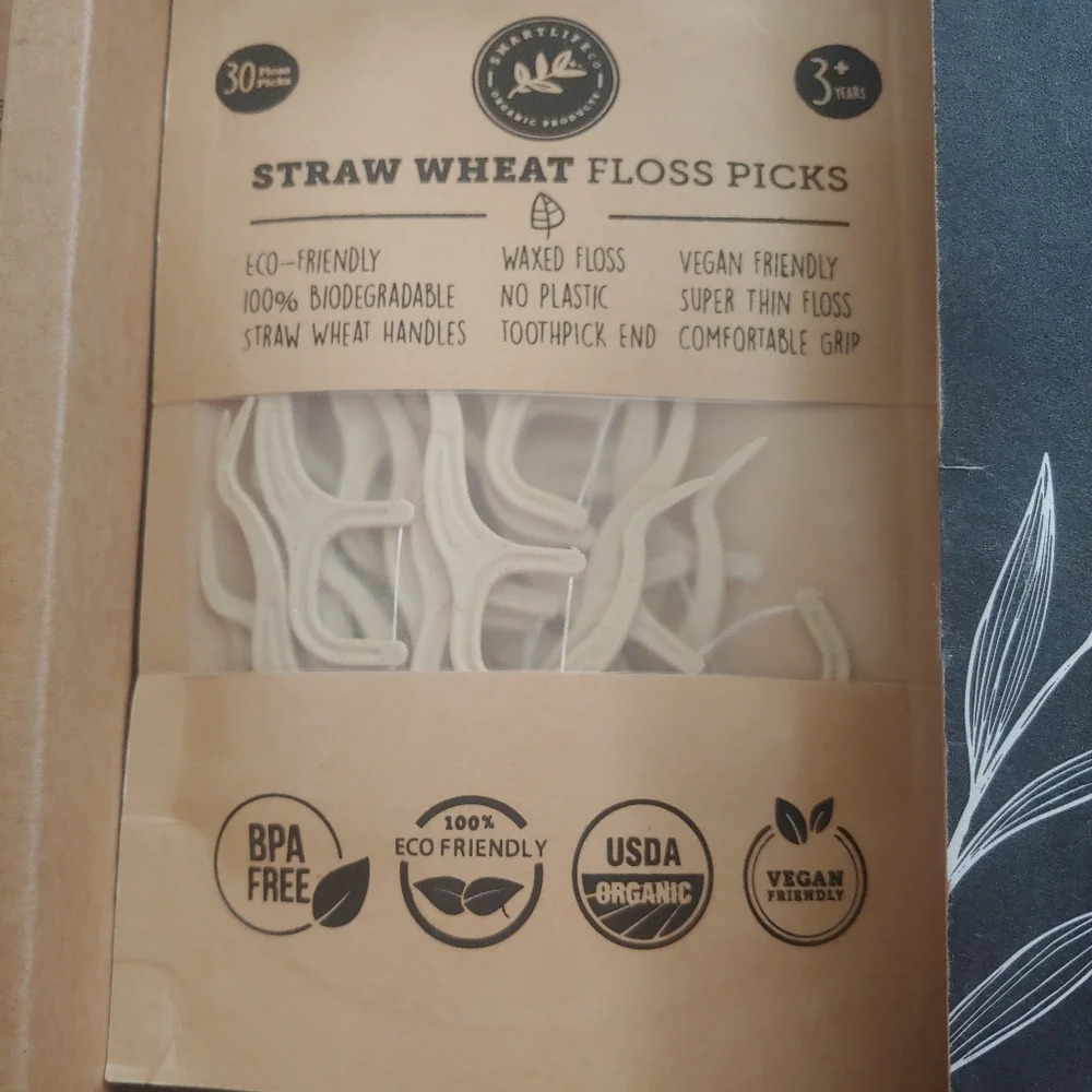 Eco Friendly Oral Care Kit Organic,Vegan Bamboo NEW in Original Box - Picture 8 of 10